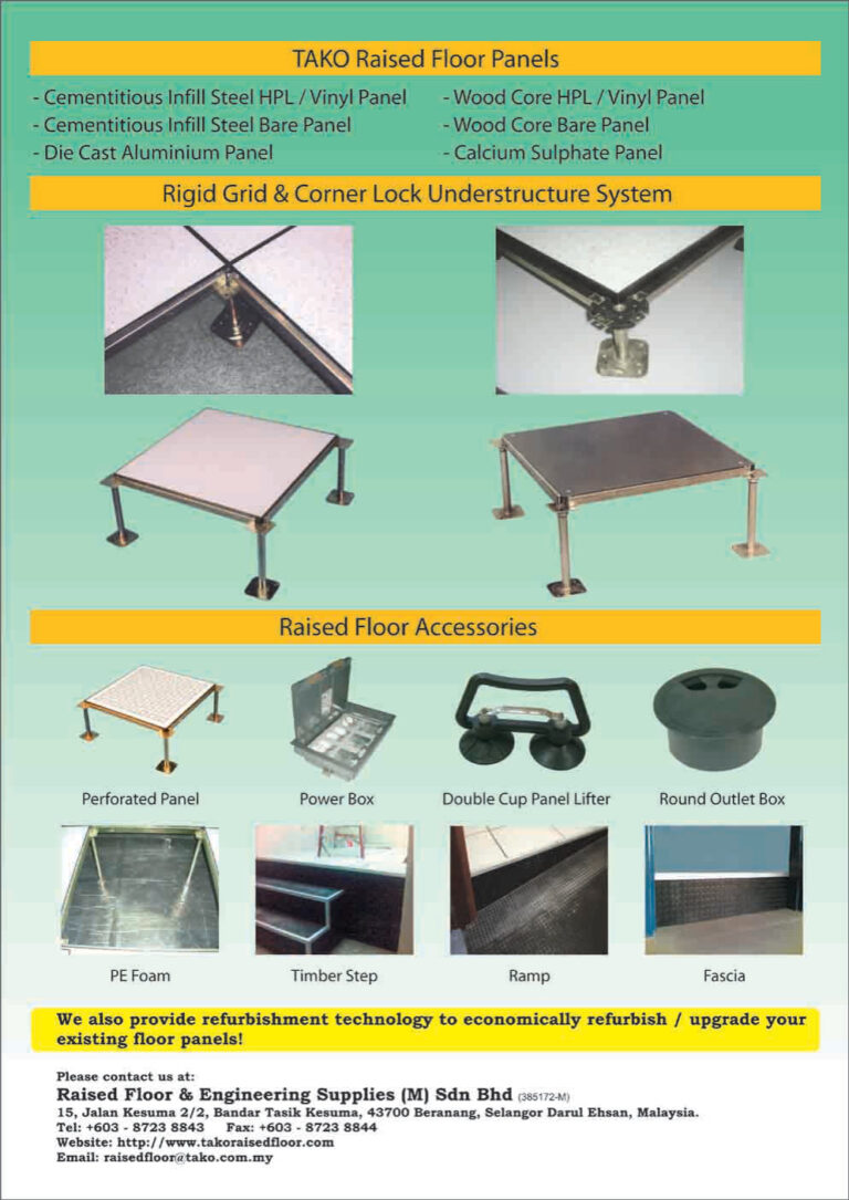 ESD Raised Floor - #1 Affordable Raised Floor Price Malaysia and Singapore