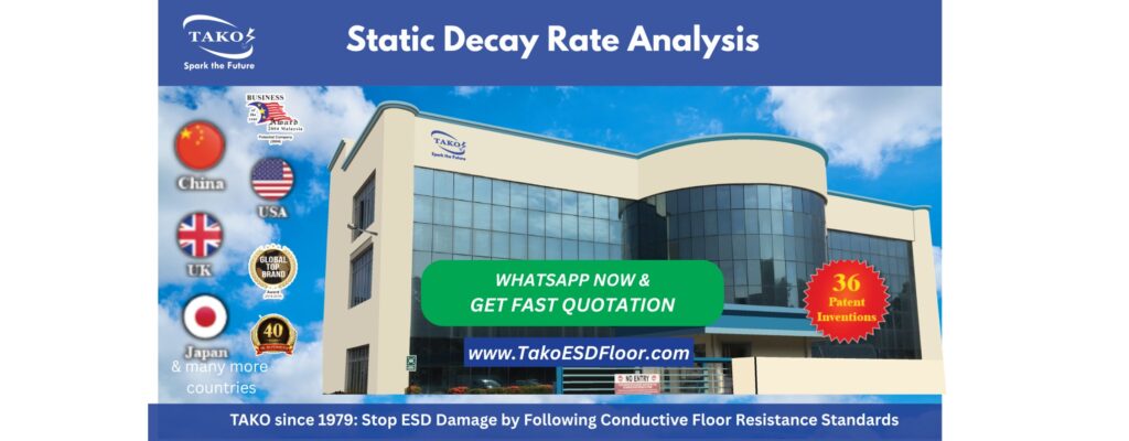 Static Decay Static Decay Rate Analysis: 5 Proven ESD Flooring Tips