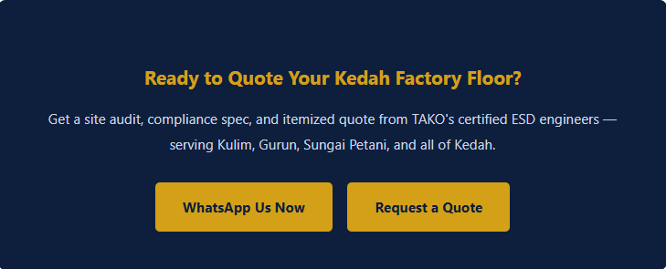 Kedah High-Tech Factory Flooring: Trusted ESD Solutions | TAKO Since 1979 7 image 9 Kedah High-Tech Factory Flooring