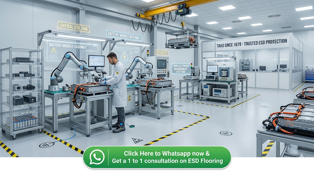 TAKO Since 1979: Prevent Equipment Failure with Electronic Static Protection Flooring 4 image 2 Electronic static protection flooring